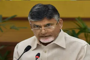 Chief Minister Chandrababu chit chat with media at party office