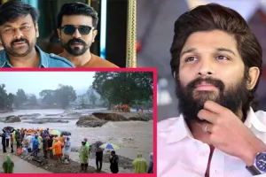 Chiranjeevi, Charan, Arjun announce donations to Kerala CM Relief Fund for Wayanad landslide victims