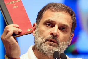 Rahul Gandhi using 'red book' to seek help from 'urban Naxals': Fadnavis 