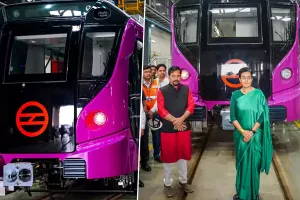 Delhi CM Atishi inspects driverless train for Phase 4 of Delhi Metro