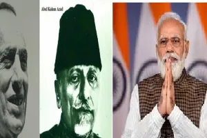 PM Modi pays tributes to Kriplani, Azad