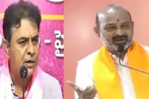 Union Minister Bandi Sanjay dismisses KTR’s remarks on BJP-Cong nexus