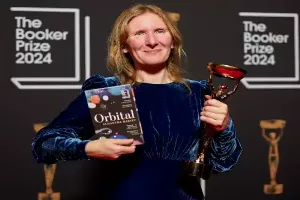 British author Samantha Harvey wins Booker Prize for space tale 'Orbital'