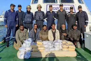 Coast Guard seizes vessel carrying 6,000 kg methamphetamine