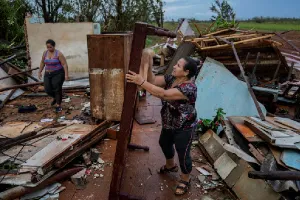 Rafael weakens into tropical storm as it swirls over Gulf of Mexico after lashing Cuba