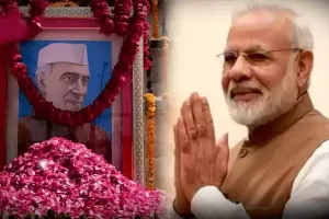 PM Modi pays homage to Jawaharlal Nehru on his birth anniversary