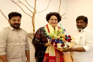 Telangana CM, Deputy CM congratulate Priyanka Gandhi on winning Wayanad seat