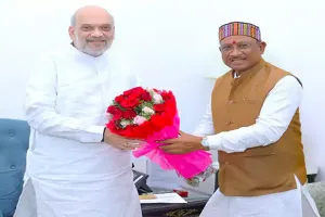 Chhattisgarh Chief Minister Vishnu Deo Sai meets Home Minister Amit Shah