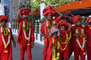 Vijayawada: Bhavanis' Initiation Ceremony