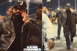 Ram Charan Departs for the USA for 'Game Changer' Pre-Release Event