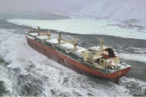 Chinese cargo ship runs aground on Russia's Pacific region of Sakhalin but no spill reported