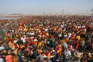 Maha Kumbh: Over 50 lakh Nepali devotees take holy dip in Sangam