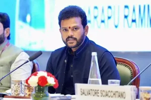 Civil Aviation Minister K Rammohan Naidu launches electronic personnel license for pilots