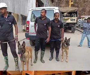 Kerala Police Cadaver dogs join tunnel collapse rescue ops in Telangana 