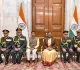 Nepal Army chief honoured by President Murmu