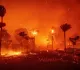 Second wind-whipped wildfire is burning out of control in Los Angeles area