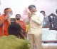 CM Chandrababu Visits Ganapathy Sachchidananda Swamy Ashram in Vijayawada