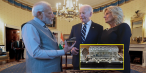 PM Modi Presented special gifts to biden